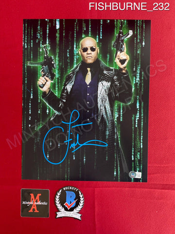 FISHBURNE_232 - 11x14 Photo Autographed By Laurence Fishburne