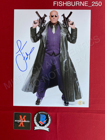 FISHBURNE_250 - 11x14 Photo Autographed By Laurence Fishburne