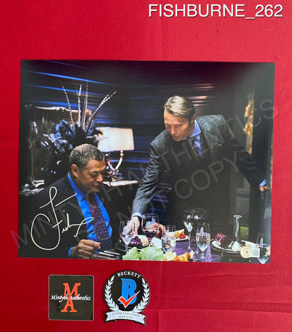 FISHBURNE_262 - 11x14 Photo Autographed By Laurence Fishburne