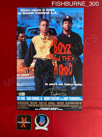 FISHBURNE_300 - 11x17 Photo Autographed By Laurence Fishburne