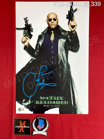 FISHBURNE_339 - 11x17 Photo Autographed By Laurence Fishburne