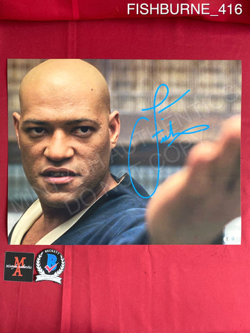 FISHBURNE_416 - 16x20 Photo Autographed By Laurence Fishburne