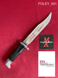 FOLEY_001 - Buck 120 Knife Knife Autographed By Scott Foley