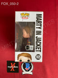 FOX_050 - Back To The Future 1025 Marty In Jacket Funko Pop! Autographed By Michael J. Fox