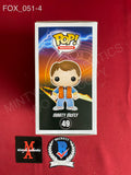 FOX_051 - Back To The Future 49 Marty McFly Funko Pop! Autographed By Michael J. Fox