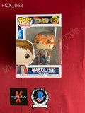 FOX_052 - Back To The Future 957 Marty 1955 Funko Pop! Autographed By Michael J. Fox