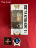 FOX_053 - Back To The Future 962 Marty In Future Outfit Funko Pop! Autographed By Michael J. Fox