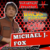 Michael J Fox Autograph Preorder - PURCHASE FROM MA