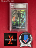 FRANCO_010 - Goblin G3 Upper Deck 2007 Marvel Spider-Man Slabbed Trading Card Autographed By James Franco