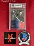 FRANCO_017 - The Green Goblin 6 Topps 2002 Marvel Spider-Man Slabbed Trading Card Autographed By James Franco