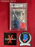 FRANCO_027 - The Green Goblin 53 Topps 2002 Marvel Spider-Man Slabbed Trading Card Autographed By James Franco