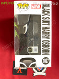 FRANCO_070 - Spider-man 2 1027 Black Suit Harry Osborn IMPERFECT - Funko Pop! Autographed By James Franco
