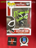 FRANCO_070 - Spider-man 2 1027 Black Suit Harry Osborn IMPERFECT - Funko Pop! Autographed By James Franco