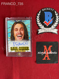 FRANCO_735 - James Franco Saul Silver Custom Trading Card Autographed By James Franco