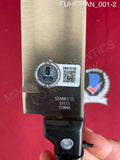 FUHRMAN_001 - Real 8" Steel Knife Autographed By Isabelle Fuhrman