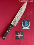 FUHRMAN_008 - Real 8" Steel Knife Autographed By Isabelle Fuhrman