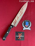 FUHRMAN_008 - Real 8" Steel Knife Autographed By Isabelle Fuhrman