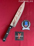 FUHRMAN_010 - Real 8" Steel Knife Autographed By Isabelle Fuhrman