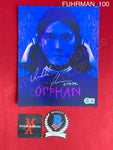 FUHRMAN_100 - 8x10 Photo Autographed By Isabelle Fuhrman