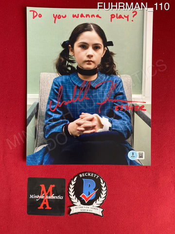FUHRMAN_110 - 8x10 Photo Autographed By Isabelle Fuhrman