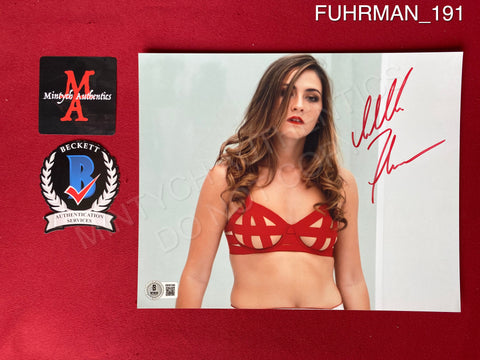FUHRMAN_191 - 8x10 Photo Autographed By Isabelle Fuhrman