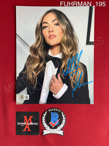 FUHRMAN_195 - 8x10 Photo Autographed By Isabelle Fuhrman