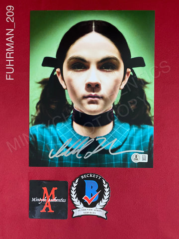 FUHRMAN_209 - 8x10 Photo Autographed By Isabelle Fuhrman