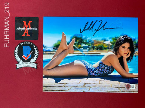 FUHRMAN_219 - 8x10 Photo Autographed By Isabelle Fuhrman