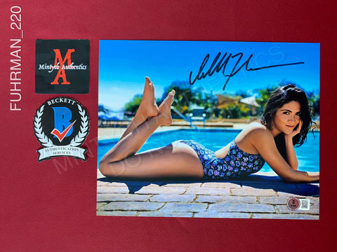 FUHRMAN_220 - 8x10 Photo Autographed By Isabelle Fuhrman