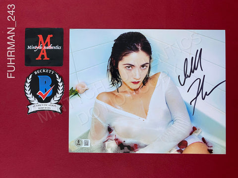 FUHRMAN_243 - 8x10 Photo Autographed By Isabelle Fuhrman