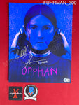 FUHRMAN_300 - 11x14 Photo Autographed By Isabelle Fuhrman