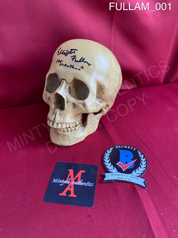 FULLAM_001 - Replica Skull Autographed By Elliott Fullam