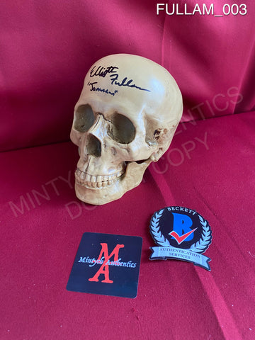 FULLAM_003 - Replica Skull Autographed By Elliott Fullam