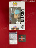 GATEN_007 - Stanger Things 1240 Dustin Funko Pop! Autographed By Gaten Matarazzo