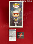 GATEN_009 - Stanger Things 424 Dustin Funko Pop! Autographed By Gaten Matarazzo