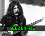 Geezer Butler Autograph Preorder - PURCHASE FROM MA