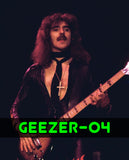 Geezer Butler Autograph Preorder - PURCHASE FROM MA