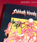 GEEZER_115 - Black Sabbath "Sabbath Bloody Sabbath" Vinyl Autographed By Geezer Butler