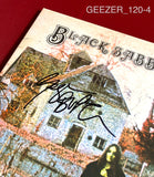 GEEZER_120 - Black Sabbath "Black Sabbath" Vinyl Autographed By Geezer Butler