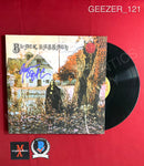 GEEZER_121 - Black Sabbath "Black Sabbath" Vinyl Autographed By Geezer Butler