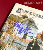 GEEZER_122 - Black Sabbath "Black Sabbath" Vinyl Autographed By Geezer Butler