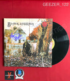 GEEZER_122 - Black Sabbath "Black Sabbath" Vinyl Autographed By Geezer Butler