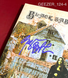 GEEZER_124 - Black Sabbath "Black Sabbath" Vinyl Autographed By Geezer Butler