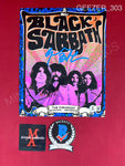 GEEZER_303 - 8x10 Photo Autographed By Geezer Butler