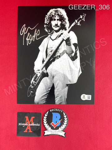 GEEZER_306 - 8x10 Photo Autographed By Geezer Butler
