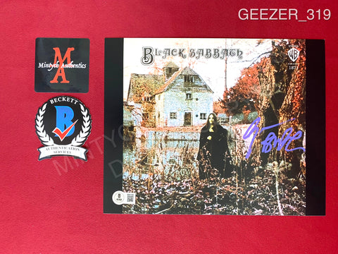 GEEZER_319 - 8x10 Photo Autographed By Geezer Butler