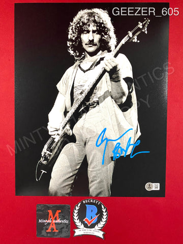 GEEZER_605 - 11x14 Photo Autographed By Geezer Butler