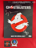 GHOSTBUSTERS_103 - 11x14 Ghostbusters Photo Autographed By Dan Aykroyd & Sigourney Weaver