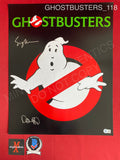 GHOSTBUSTERS_118 - 16x20 Ghostbusters Photo Autographed By Dan Aykroyd & Sigourney Weaver