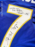 GILFORD_001 - #7 Matt Saracen Friday Night Lights Dillion Panthers Custom Jersey Autographed By Zach Gilford